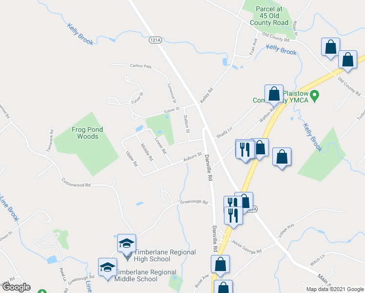 map of restaurants, bars, coffee shops, grocery stores, and more near 8 Barker Street in Plaistow