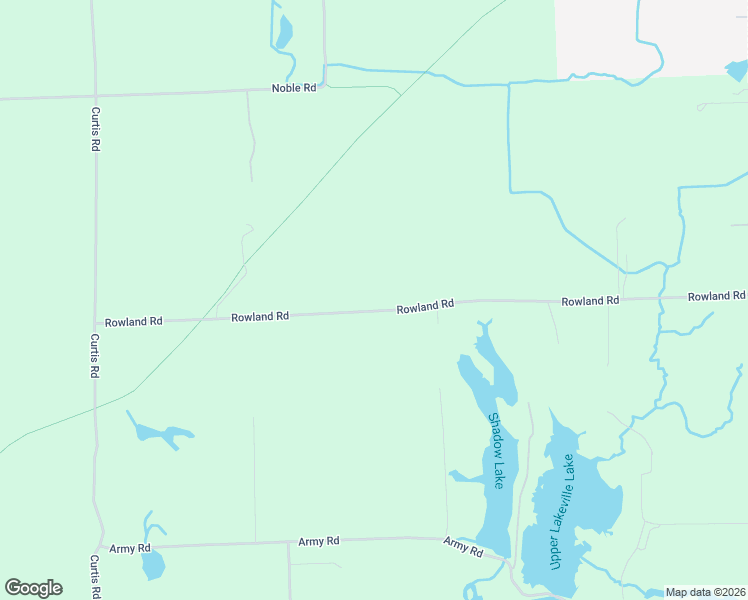 map of restaurants, bars, coffee shops, grocery stores, and more near 902 Rowland Road in Leonard