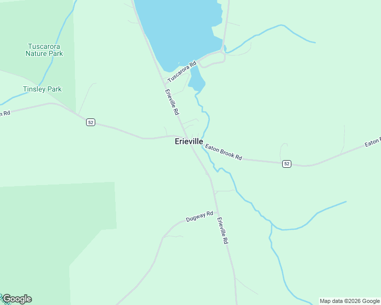 map of restaurants, bars, coffee shops, grocery stores, and more near 2551 Erieville Road in Erieville