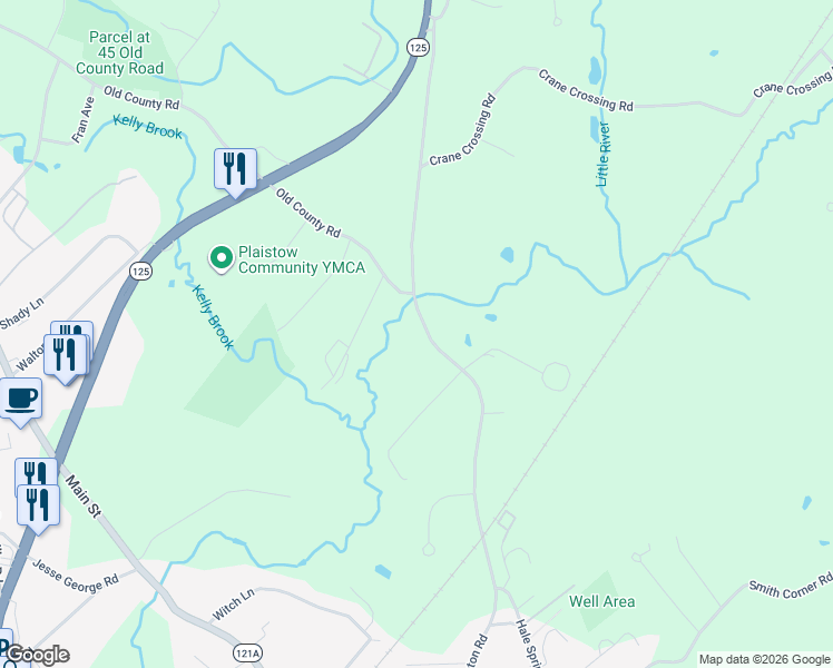 map of restaurants, bars, coffee shops, grocery stores, and more near 54 Kingston Road in Plaistow