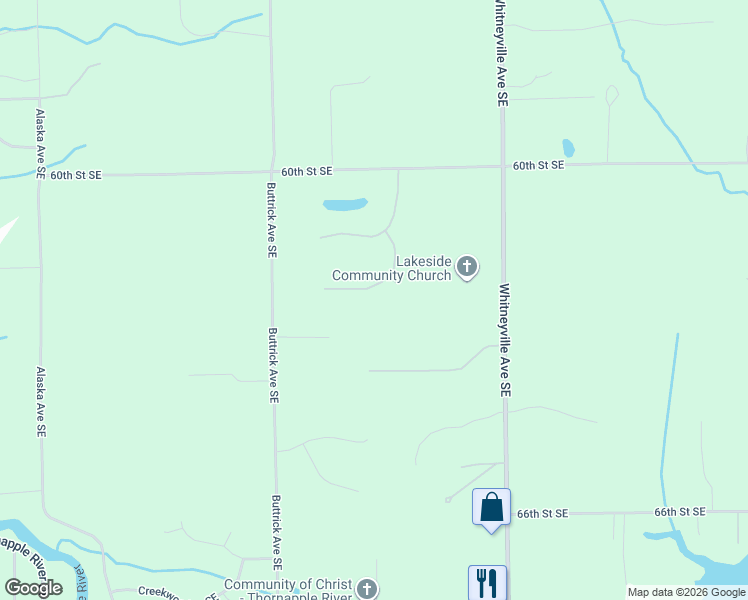 map of restaurants, bars, coffee shops, grocery stores, and more near 8168 Country Pine Drive in Alto