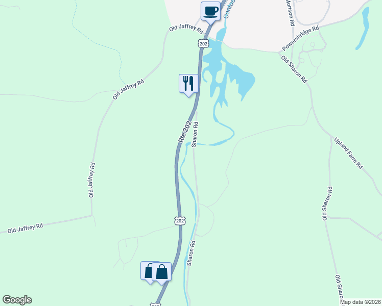map of restaurants, bars, coffee shops, grocery stores, and more near 33 Sharon Road in Peterborough