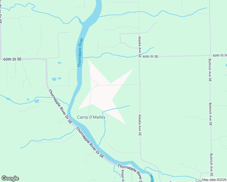 map of restaurants, bars, coffee shops, grocery stores, and more near 7430 Thornapple Dales Drive Southeast in Alto