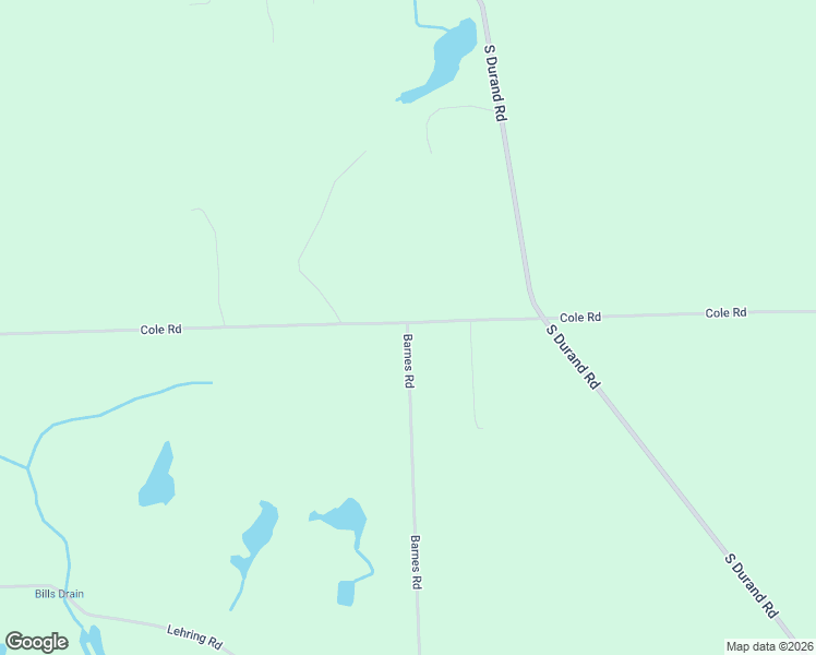 map of restaurants, bars, coffee shops, grocery stores, and more near 10001 Barnes Road in Durand