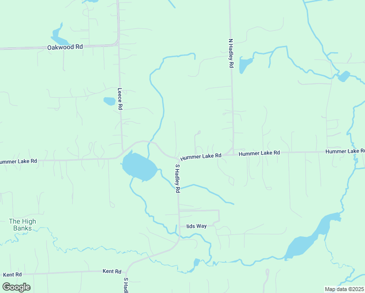 map of restaurants, bars, coffee shops, grocery stores, and more near 2211 Hummer Lake Road in Brandon Township