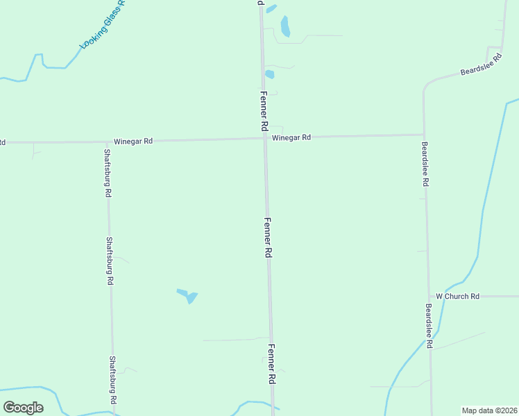map of restaurants, bars, coffee shops, grocery stores, and more near 9777 Fenner Road in Perry