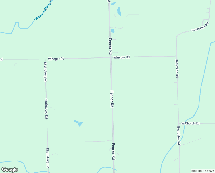 map of restaurants, bars, coffee shops, grocery stores, and more near 9777 Fenner Road in Perry