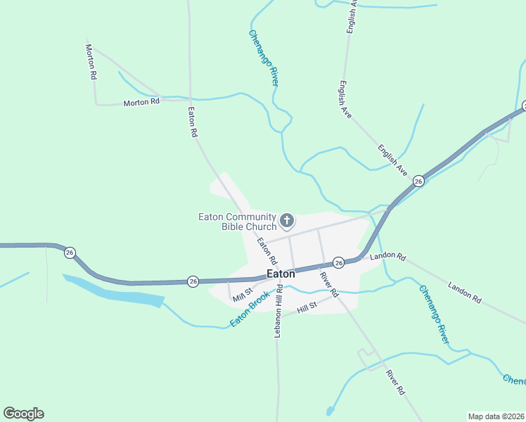map of restaurants, bars, coffee shops, grocery stores, and more near 2664 Eaton Road in Eaton