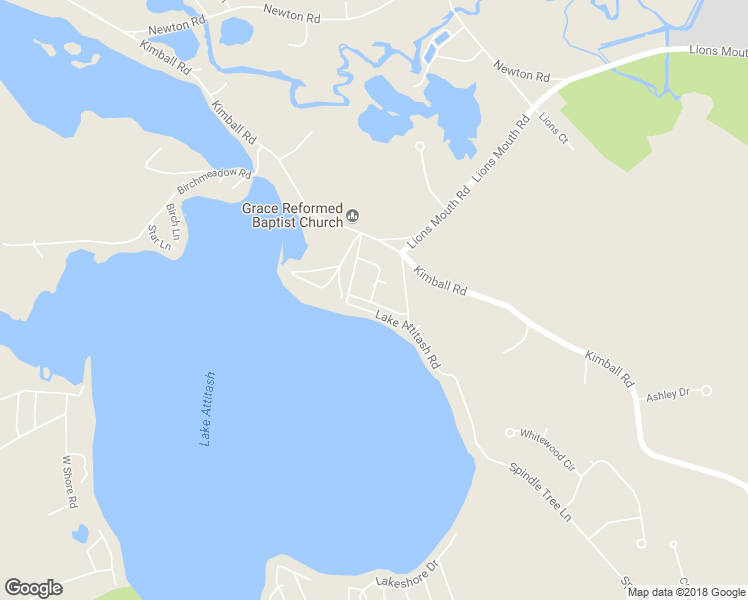 map of restaurants, bars, coffee shops, grocery stores, and more near 11 Beech Lane in Amesbury