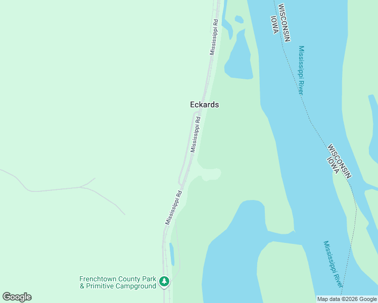 map of restaurants, bars, coffee shops, grocery stores, and more near 25571-25605 Mississippi Road in Garnavillo