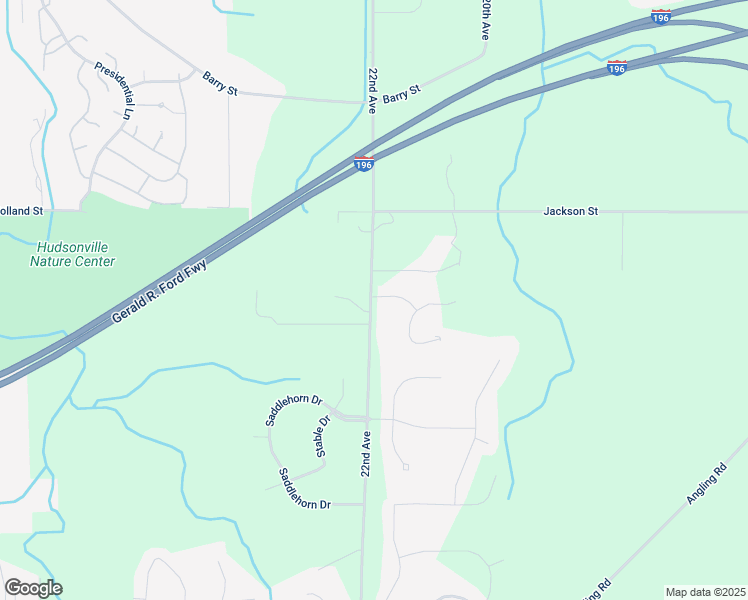 map of restaurants, bars, coffee shops, grocery stores, and more near 4668 22nd Avenue in Hudsonville