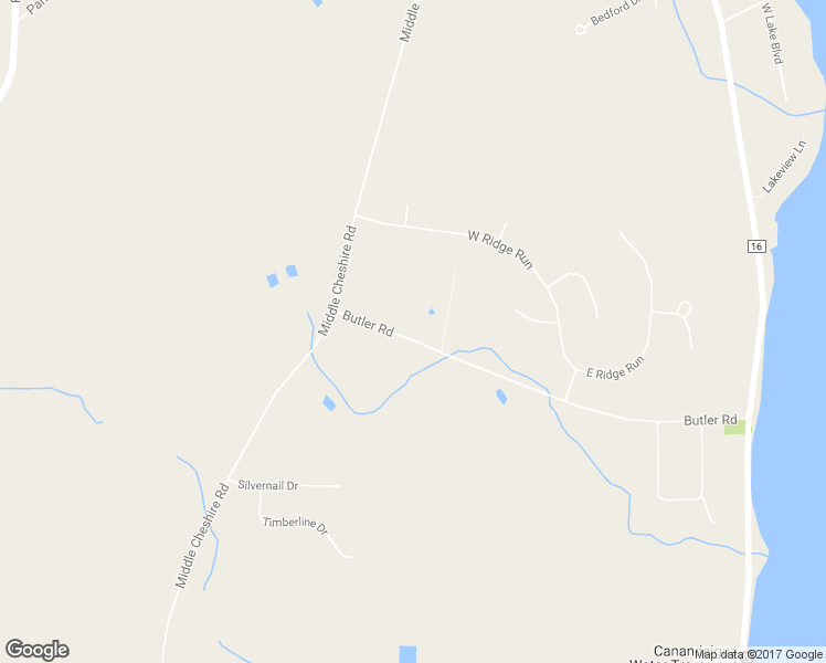 map of restaurants, bars, coffee shops, grocery stores, and more near 5058 Butler Road in Canandaigua