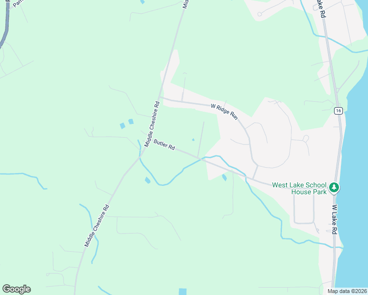 map of restaurants, bars, coffee shops, grocery stores, and more near 5058 Butler Road in Canandaigua