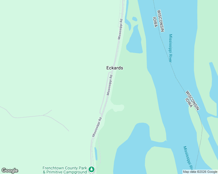 map of restaurants, bars, coffee shops, grocery stores, and more near 25571 Mississippi Road in Garnavillo