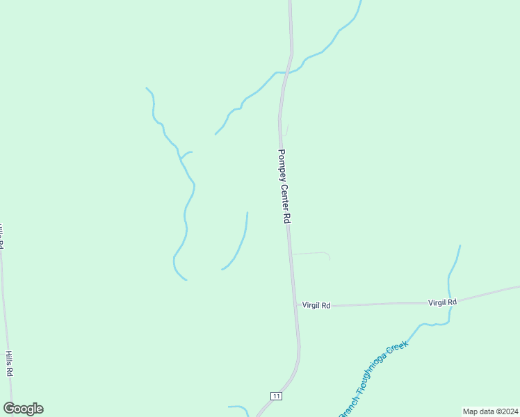map of restaurants, bars, coffee shops, grocery stores, and more near 1707 Pompey Center Road in Fabius