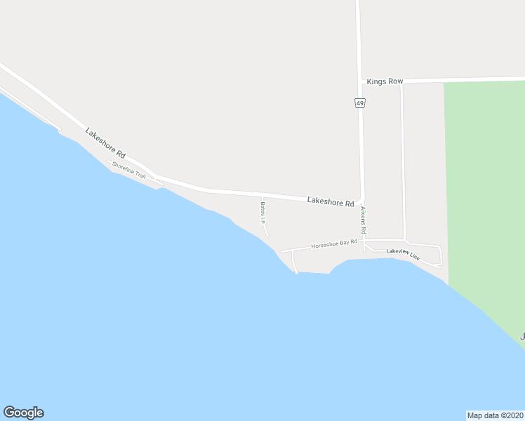 map of restaurants, bars, coffee shops, grocery stores, and more near 4 Bates Lane in Haldimand County