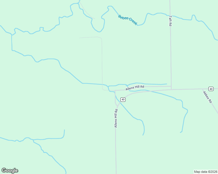 map of restaurants, bars, coffee shops, grocery stores, and more near 8694 Allens Hill Road in Bloomfield