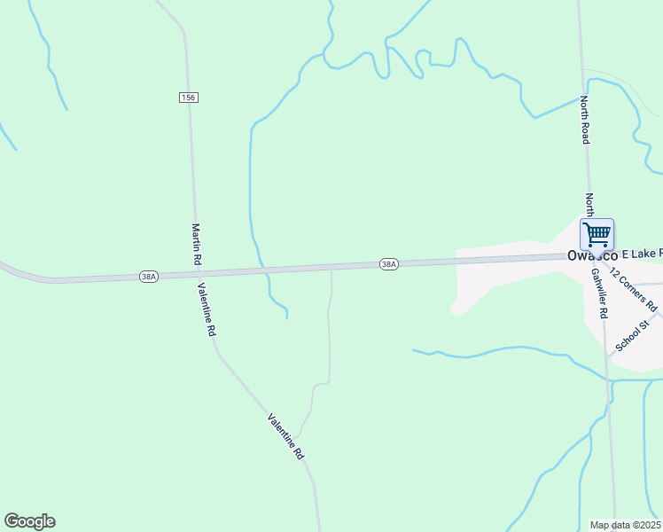 map of restaurants, bars, coffee shops, grocery stores, and more near 5286 New York 38A in Auburn