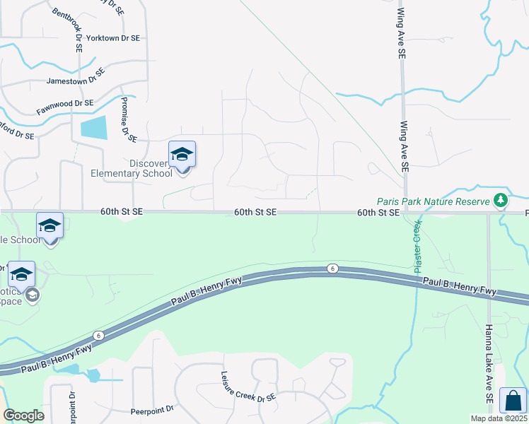 map of restaurants, bars, coffee shops, grocery stores, and more near 2664 Sage Wing Drive in Kentwood