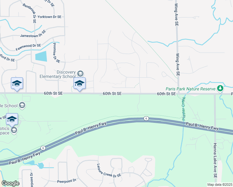map of restaurants, bars, coffee shops, grocery stores, and more near 2664 Sage Wing Drive in Kentwood