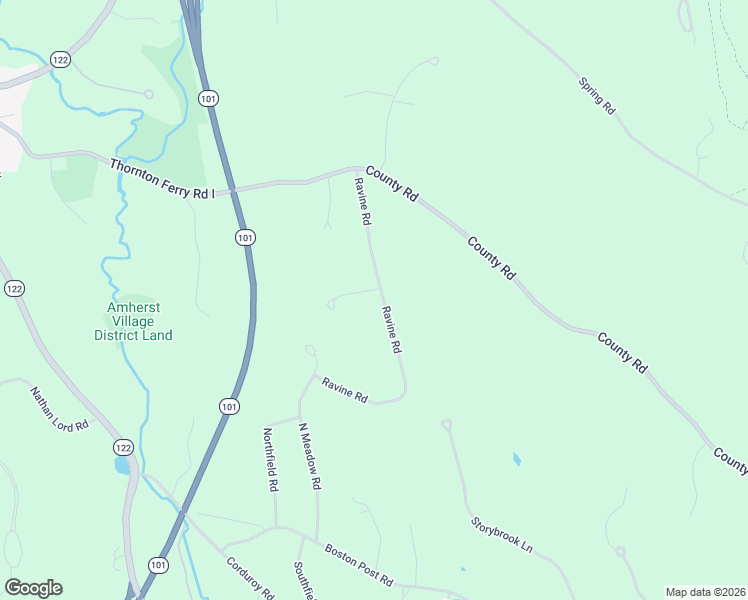 map of restaurants, bars, coffee shops, grocery stores, and more near 4 Roberts Road in Amherst