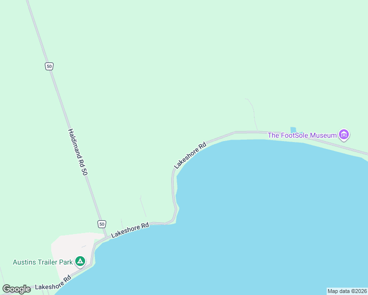 map of restaurants, bars, coffee shops, grocery stores, and more near 2529 Lakeshore Road in Haldimand County