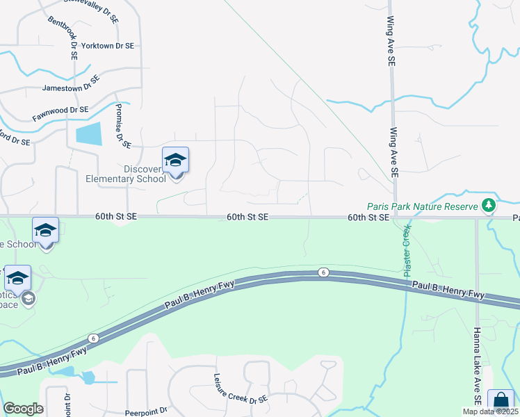 map of restaurants, bars, coffee shops, grocery stores, and more near 2664 Sage Wing Drive in Kentwood