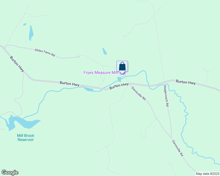 map of restaurants, bars, coffee shops, grocery stores, and more near 293 Burton Highway in Wilton