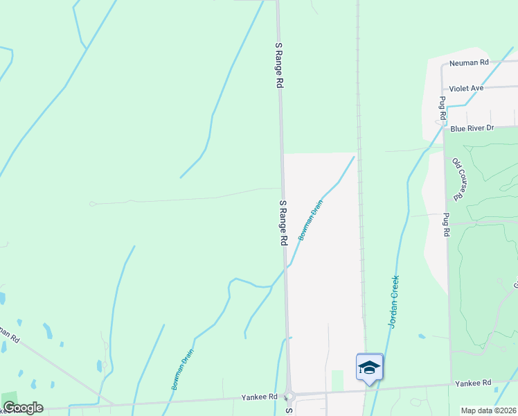 map of restaurants, bars, coffee shops, grocery stores, and more near 4591 Veldon Lane in Saint Clair