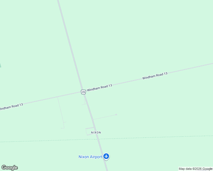 map of restaurants, bars, coffee shops, grocery stores, and more near 991 Windham Road 13 in Simcoe
