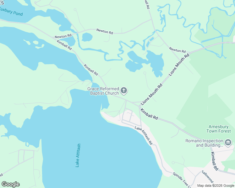 map of restaurants, bars, coffee shops, grocery stores, and more near 14 Strathmere Club in Amesbury