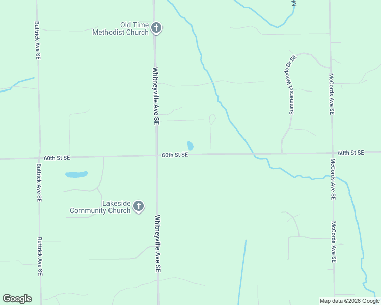 map of restaurants, bars, coffee shops, grocery stores, and more near 8485 60th Street Southeast in Alto