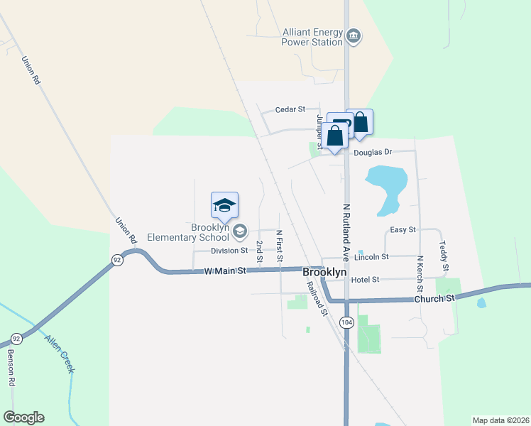 map of restaurants, bars, coffee shops, grocery stores, and more near 309 2nd Street in Brooklyn