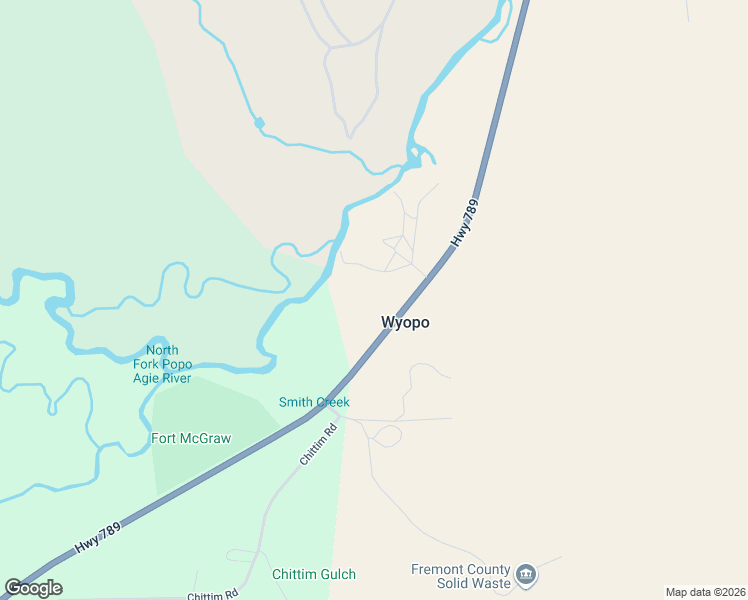 map of restaurants, bars, coffee shops, grocery stores, and more near 8363 Highway 789 in Lander