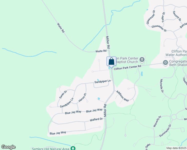 map of restaurants, bars, coffee shops, grocery stores, and more near 13 Tintagel Way in Rexford