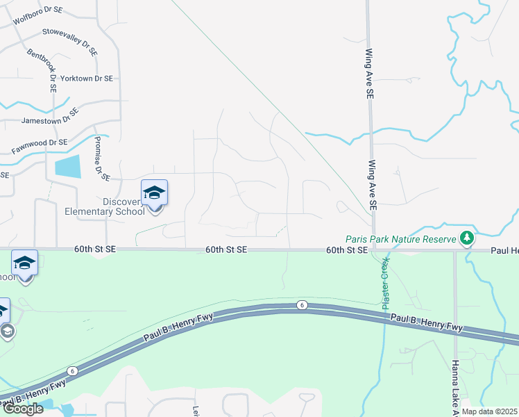 map of restaurants, bars, coffee shops, grocery stores, and more near 2709 Plover Drive Southeast in Kentwood
