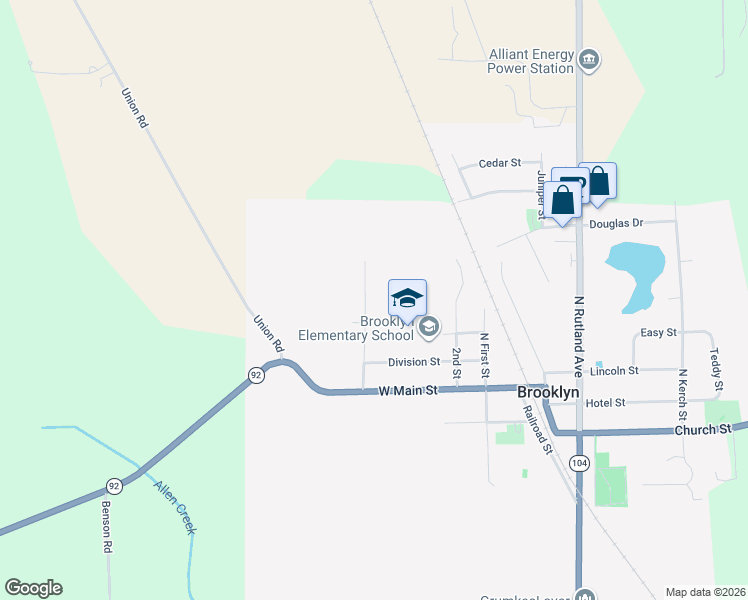 map of restaurants, bars, coffee shops, grocery stores, and more near 301 4th Street in Brooklyn