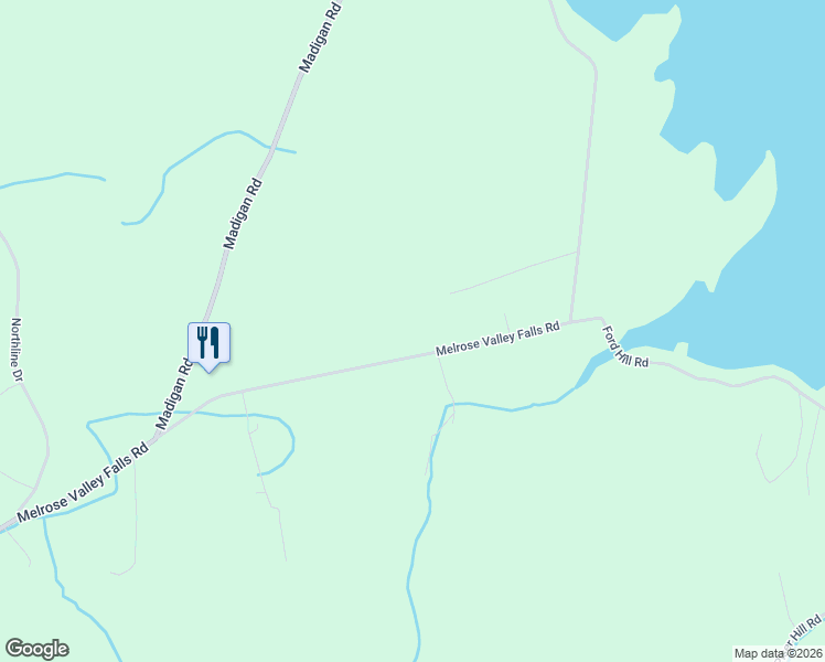 map of restaurants, bars, coffee shops, grocery stores, and more near 431 Melrose Valley Falls Road in Melrose