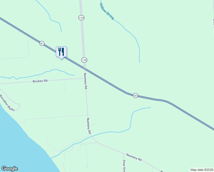 map of restaurants, bars, coffee shops, grocery stores, and more near 1819 New York 41 in Skaneateles