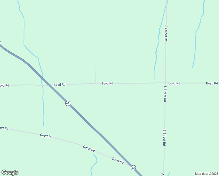 map of restaurants, bars, coffee shops, grocery stores, and more near 7470 Boyd Road in Pavilion