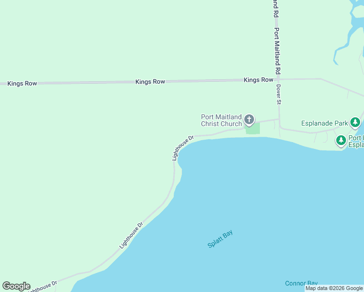 map of restaurants, bars, coffee shops, grocery stores, and more near 105 Lighthouse Drive in Haldimand County