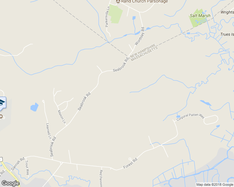 map of restaurants, bars, coffee shops, grocery stores, and more near 62 Seabrook Road in Salisbury