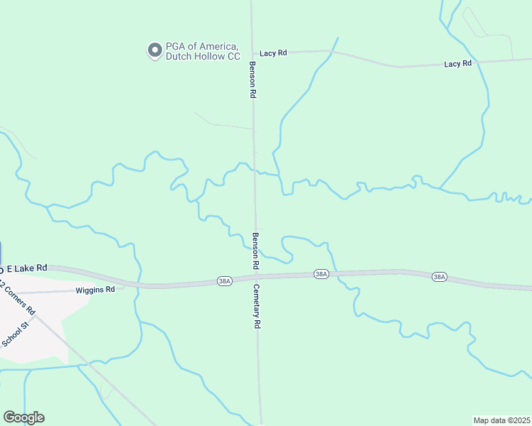 map of restaurants, bars, coffee shops, grocery stores, and more near 1818 Benson Road in Skaneateles
