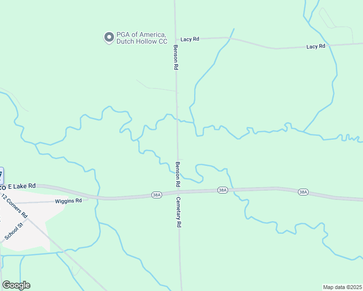 map of restaurants, bars, coffee shops, grocery stores, and more near 1818 Benson Road in Skaneateles