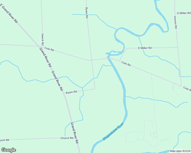 map of restaurants, bars, coffee shops, grocery stores, and more near 9623-9721 Byam Road in Bancroft