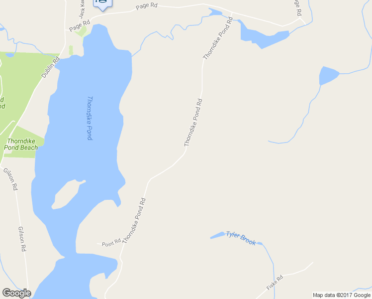 map of restaurants, bars, coffee shops, grocery stores, and more near 577 Thorndike Pond Road in Jaffrey