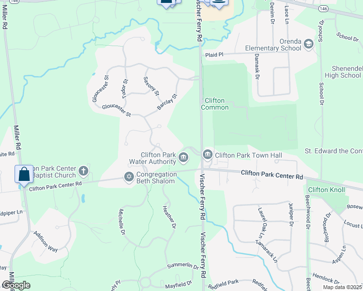 map of restaurants, bars, coffee shops, grocery stores, and more near 3 Gloucester Street in Saratoga