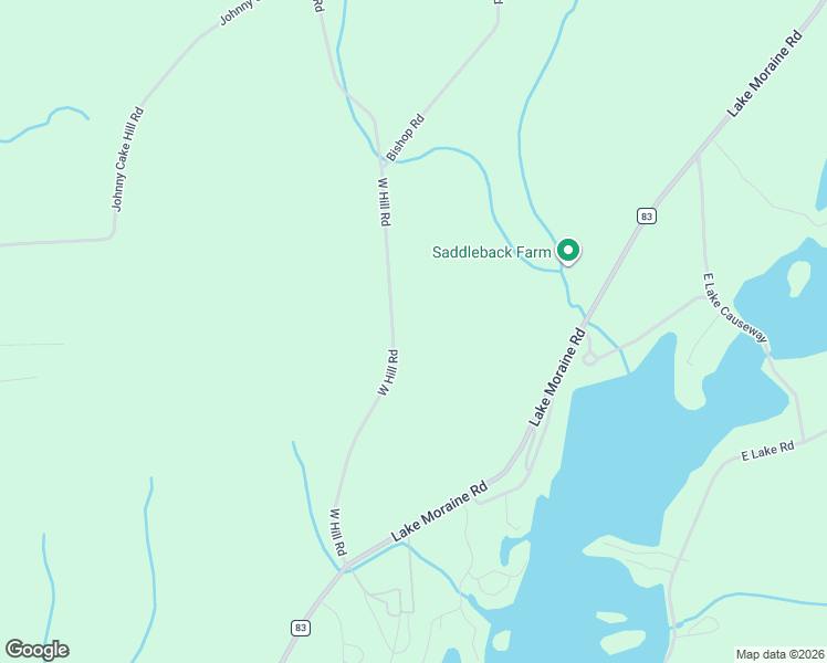 map of restaurants, bars, coffee shops, grocery stores, and more near 2846 West Hill Road in Hamilton