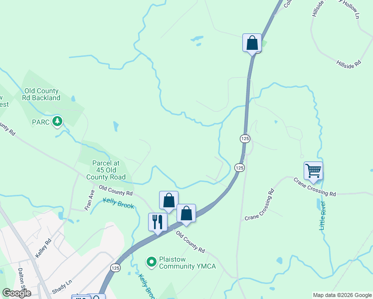 map of restaurants, bars, coffee shops, grocery stores, and more near 218 Plaistow Road in Plaistow