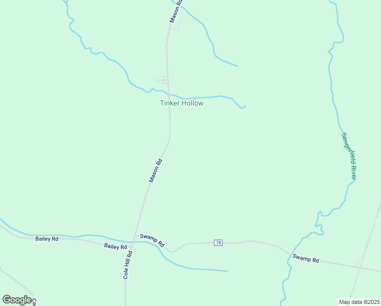 map of restaurants, bars, coffee shops, grocery stores, and more near 2858 Mason Road in Waterville